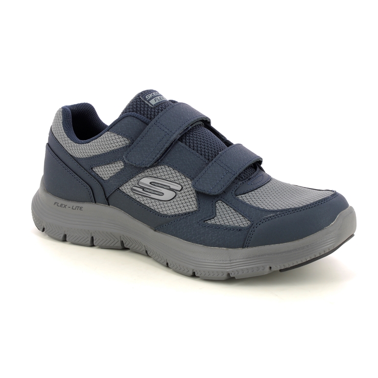 Fashion skechers con velcro hombre