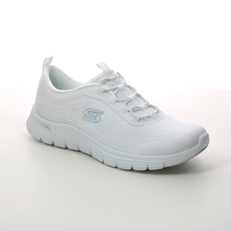 Memory foam clearance white sneakers