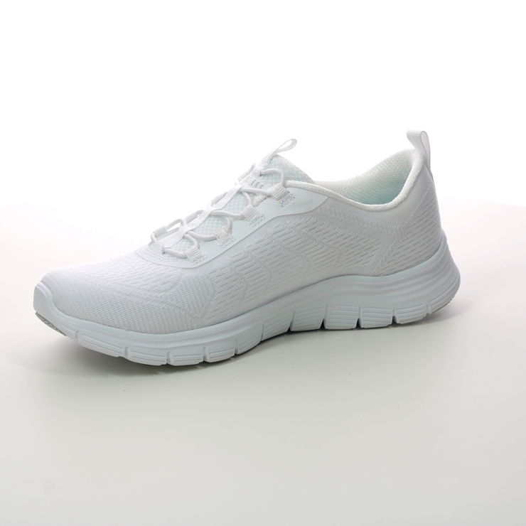 Skechers Arch Fit Vista WHT White Womens trainers 104377