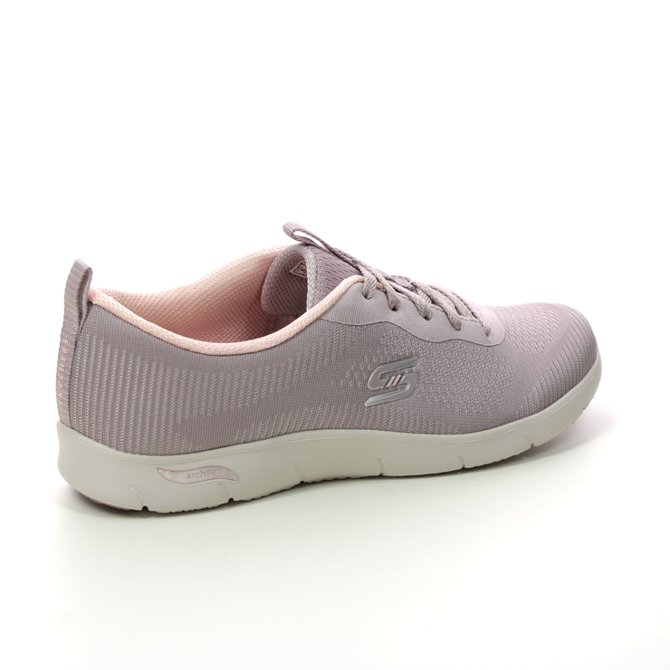 Skechers Refine Arch Fit DKTP Dark Taupe Womens trainers 104390