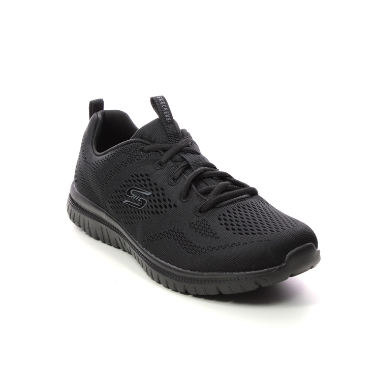 Skechers Virtue Kind Favor BBK Black Womens trainers 104412