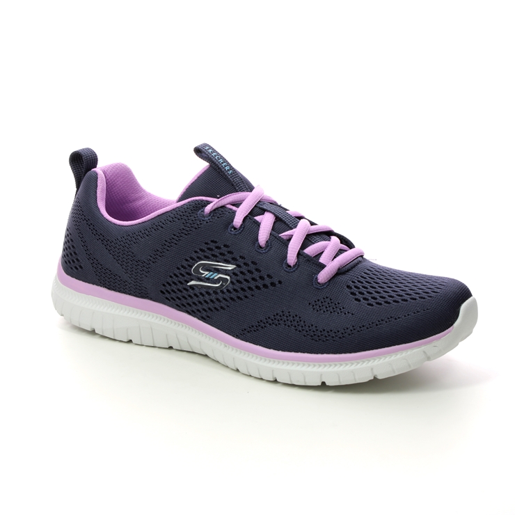 Skechers Virtue Kind Favor NVLV Navy Lavender Womens trainers 104412