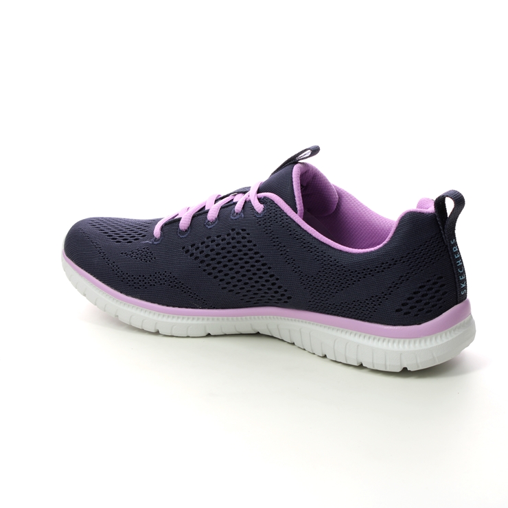 Skechers Virtue Kind Favor NVLV Navy Lavender Womens trainers 104412