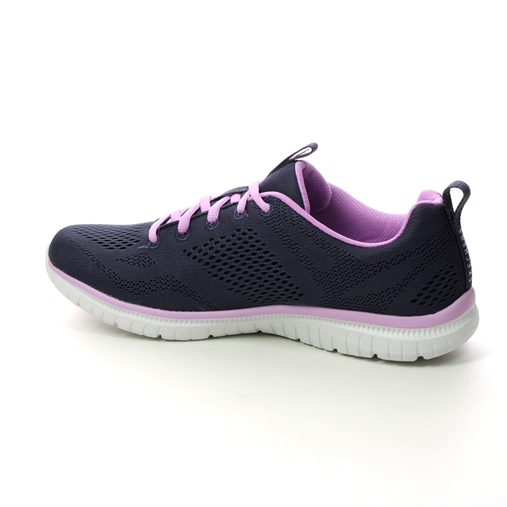 Skechers Virtue Kind Favor NVLV Navy Lavender Womens trainers 104412