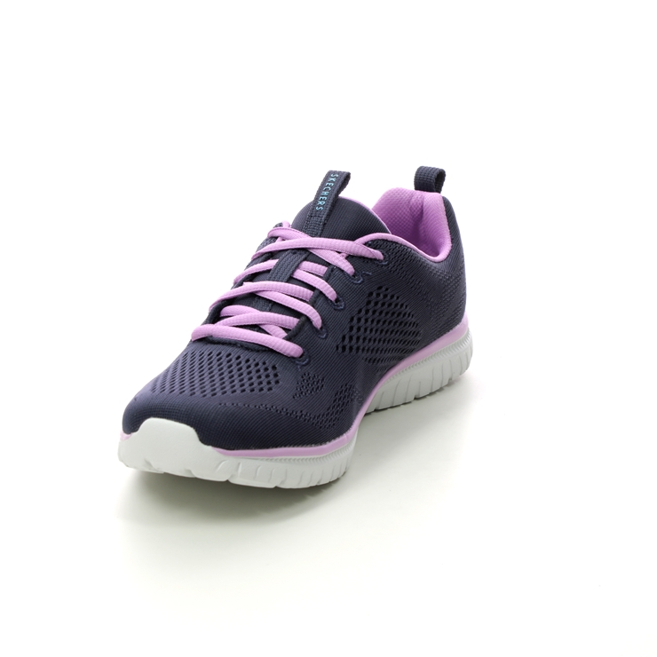 Skechers Virtue Kind Favor NVLV Navy Lavender Womens trainers 104412