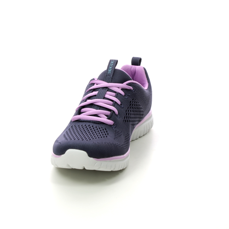 Skechers Virtue Kind Favor NVLV Navy Lavender Womens trainers 104412