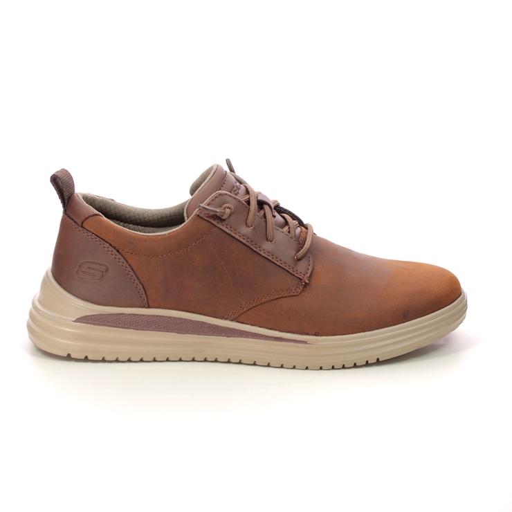 Skechers Proven Mursett CDB Brown Mens comfort shoes 204667