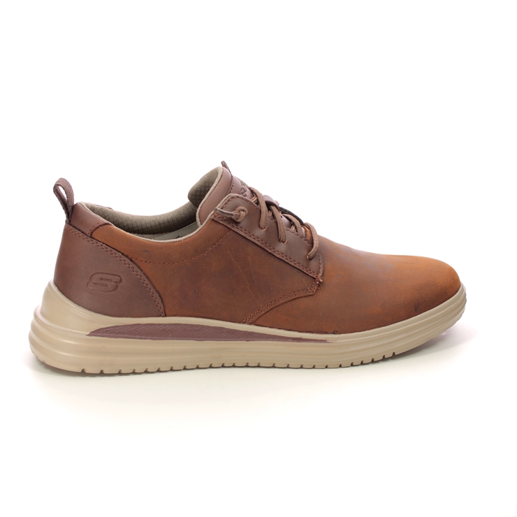 Skechers Proven Mursett CDB Brown Mens comfort shoes 204667