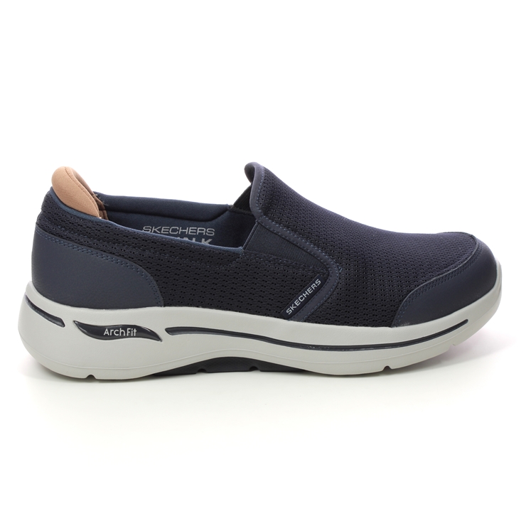 Skechers Arch Fit Slip On Mens NVY Navy Mens trainers 216264