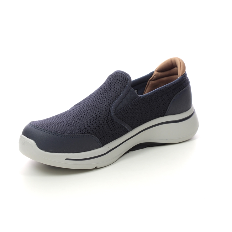 Skechers Arch Fit Slip On Mens NVY Navy Mens trainers 216264