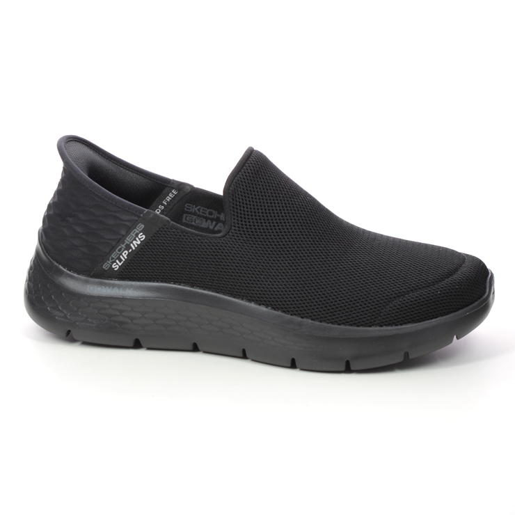 Skechers Slip Ins Go Walk BBK Black Mens trainers 216491