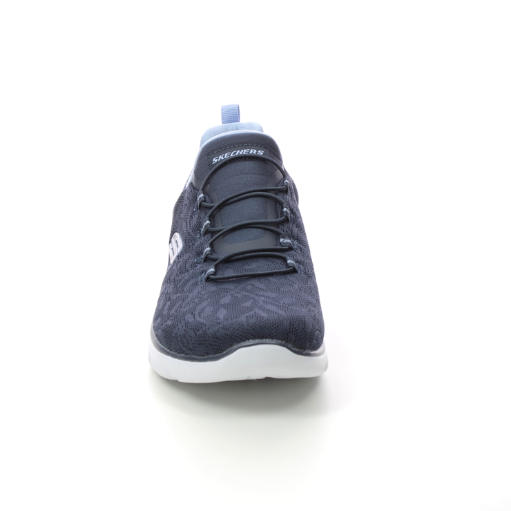 Skechers Summits Good Taste NVBL Navy Blue Womens Trainers 149936