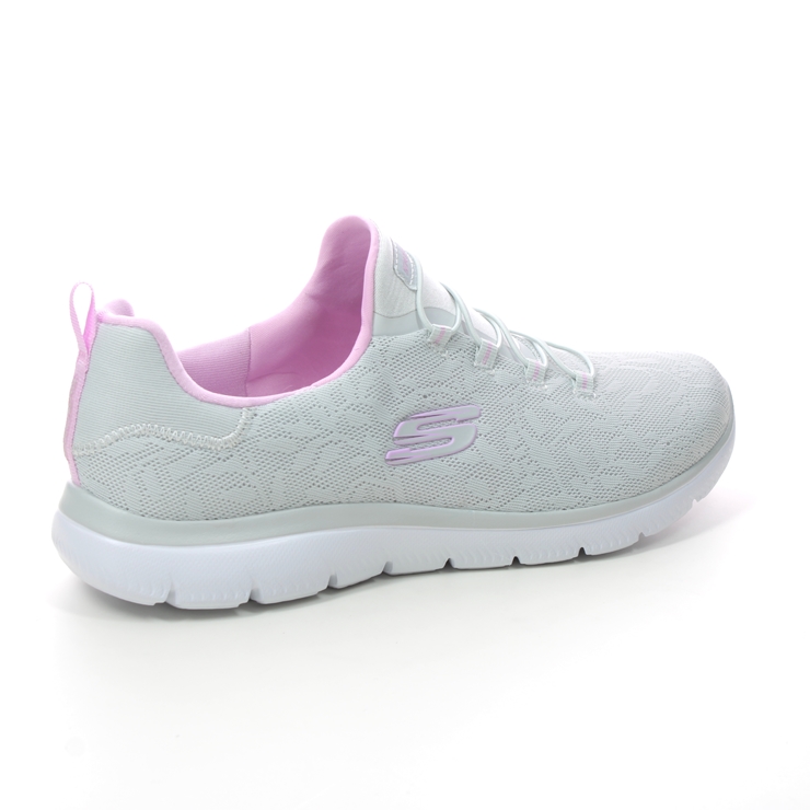 Skechers Summits Good Taste LGLV Light Grey Lavender Womens trainers 149936