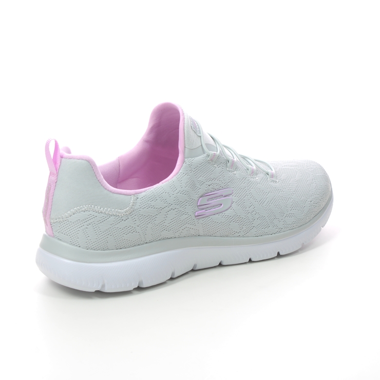 Skechers Summits Good Taste LGLV Light Grey Lavender Womens trainers 149936