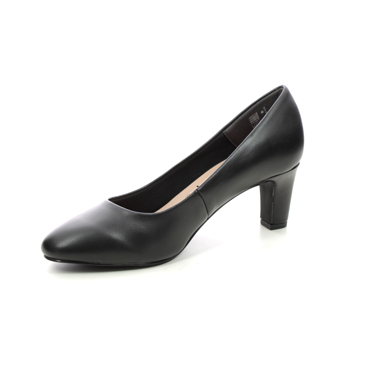 Tamaris Daenerys Black Womens Court Shoes 22419-20-020