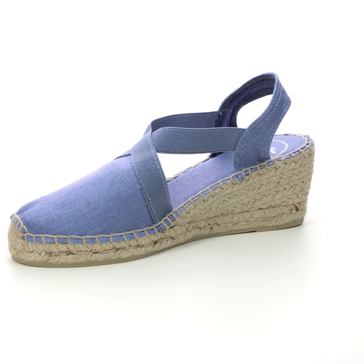 Toni Pons Ter Blue Womens Espadrilles 1003-72