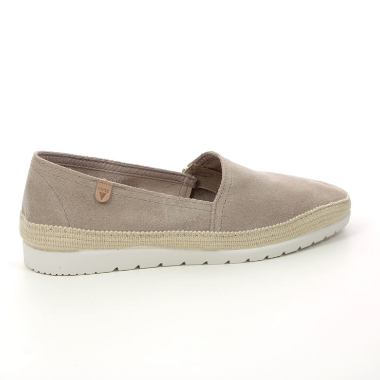 Verbenas Noa Nuria Taupe suede Womens Espadrilles 040002-746