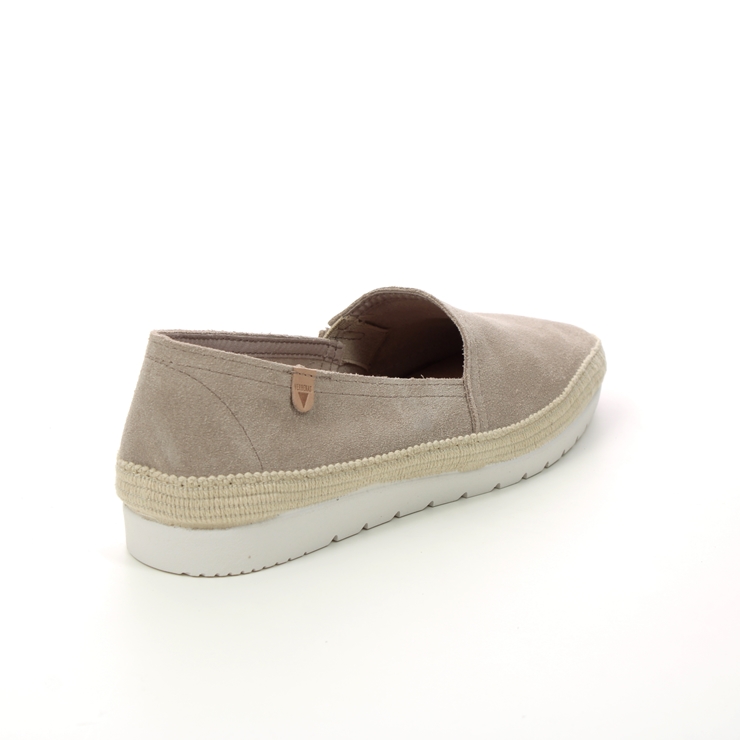 Verbenas Noa Nuria Taupe suede Womens Espadrilles 040002-746