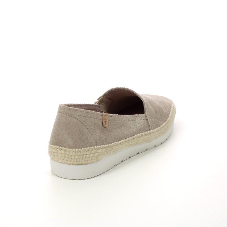 Verbenas Noa Nuria Taupe suede Womens Espadrilles 040002-746