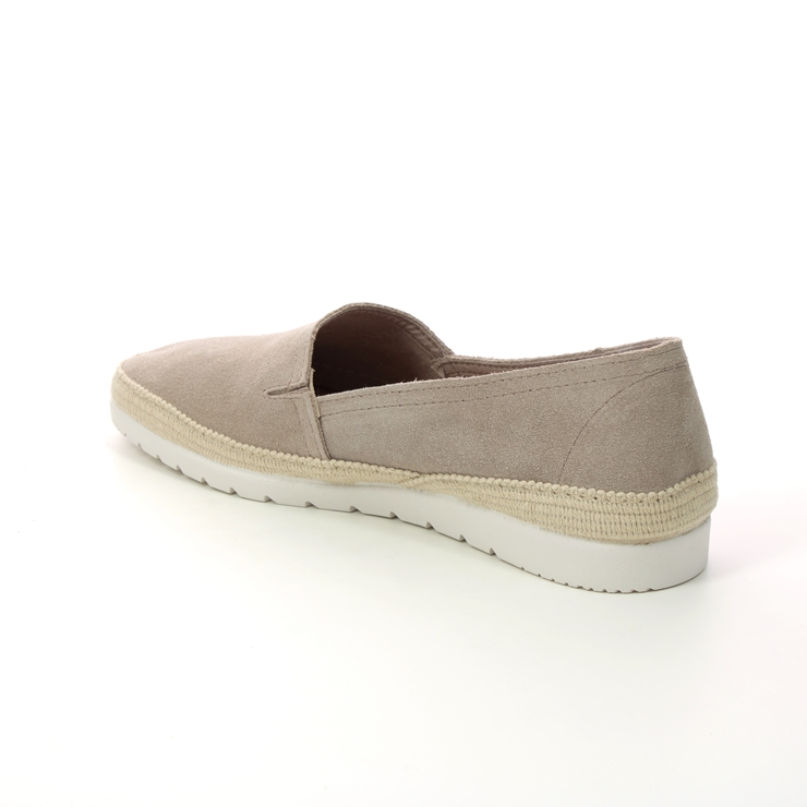 Verbenas Noa Nuria Taupe suede Womens Espadrilles 040002-746