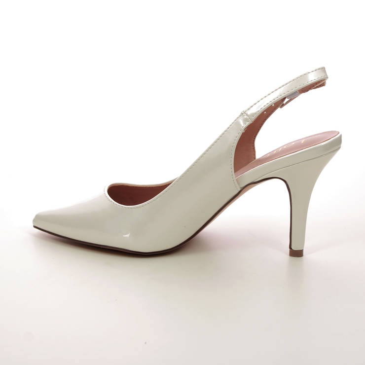 Lotus Remy Raine Off white Womens Slingback Shoes