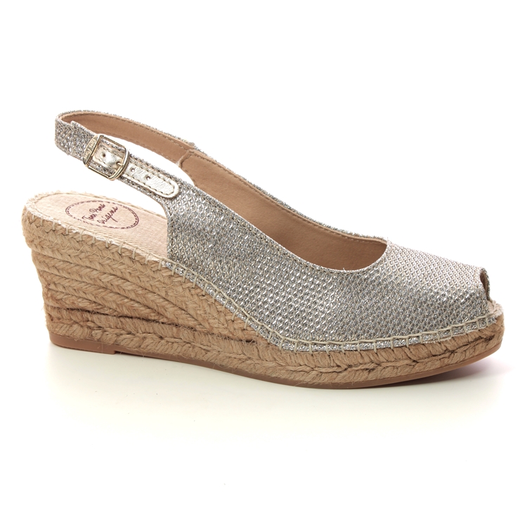 Toni Pons Calafell Gold Womens Espadrilles 3001-26