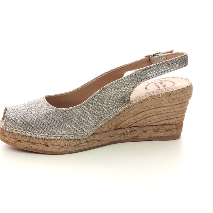 Toni Pons Calafell Gold Womens Espadrilles 3001-26