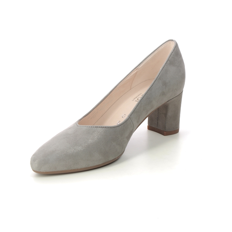 Gabor Helga Taupe nubuck Womens Court Shoes 32.152.13