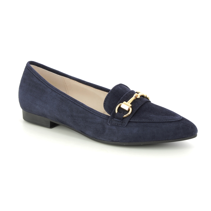 Ladies navy loafers size hot sale 5