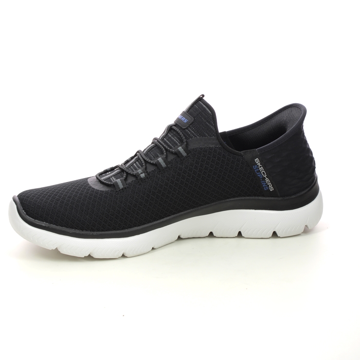 Skechers Summit Slip Ins BLK Black Mens trainers 232457