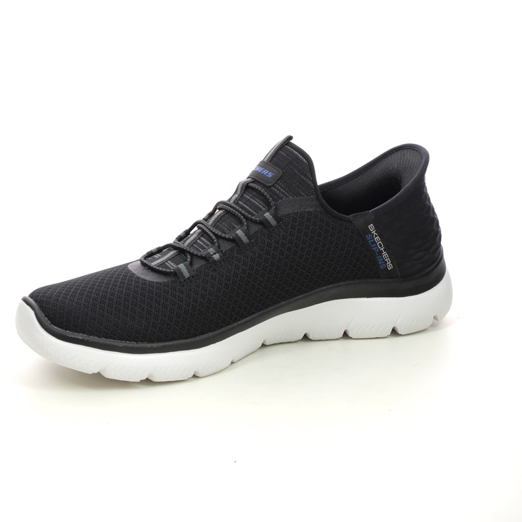 Skechers Summit Slip Ins BLK Black Mens trainers 232457