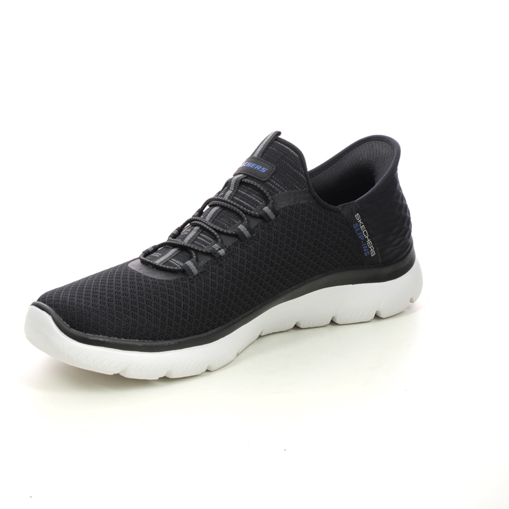 Skechers Summit Slip Ins BLK Black Mens trainers 232457