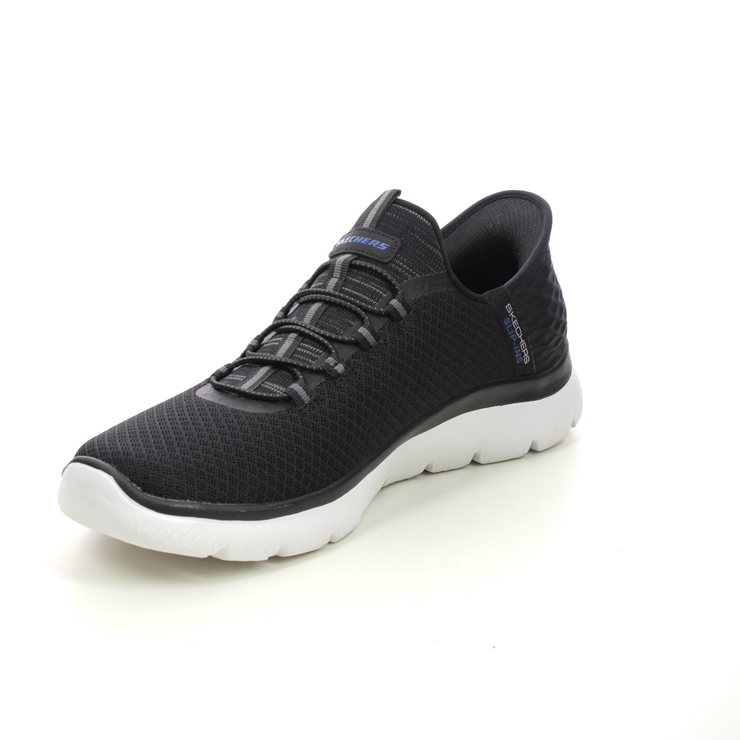 Skechers Summit Slip Ins BLK Black Mens trainers 232457