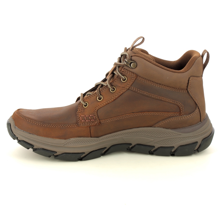 Skechers Boswell Respect CDB Brown Mens Chukka Boots 204454