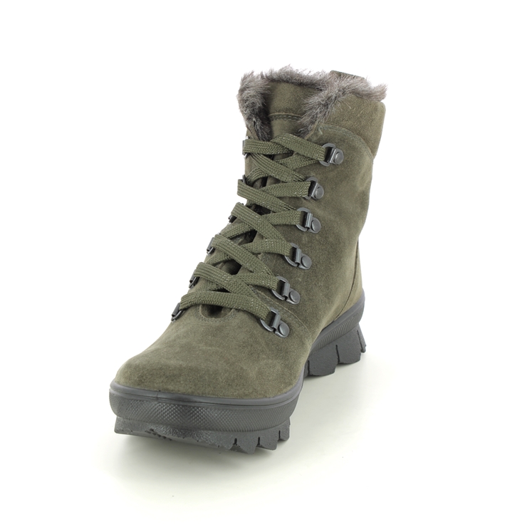 Legero Novara Gtx Khaki Suede Womens Winter Boots 2000503-7500