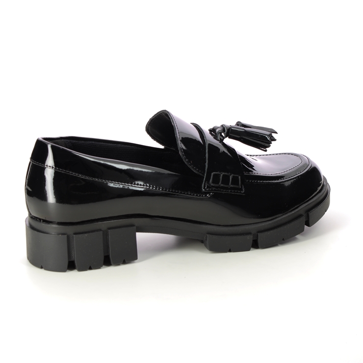 Clarks Teala Loafer Black patent Womens loafers 6899-84D