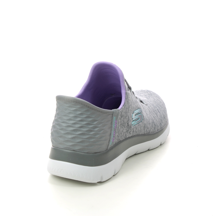 Skechers Slip Ins Summit GYMT Grey Womens trainers 149937