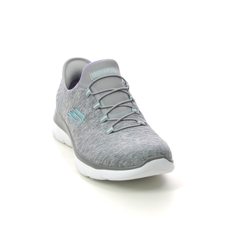 Skechers Slip Ins Summit GYMT Grey Womens trainers 149937