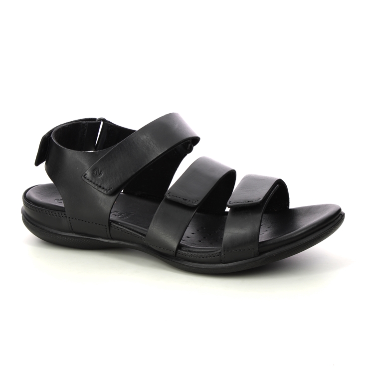 Ecco womens sandals clearance black