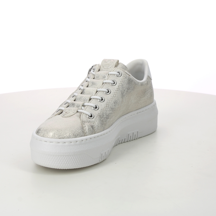 Rieker M1953-60 Light Gold Womens trainers