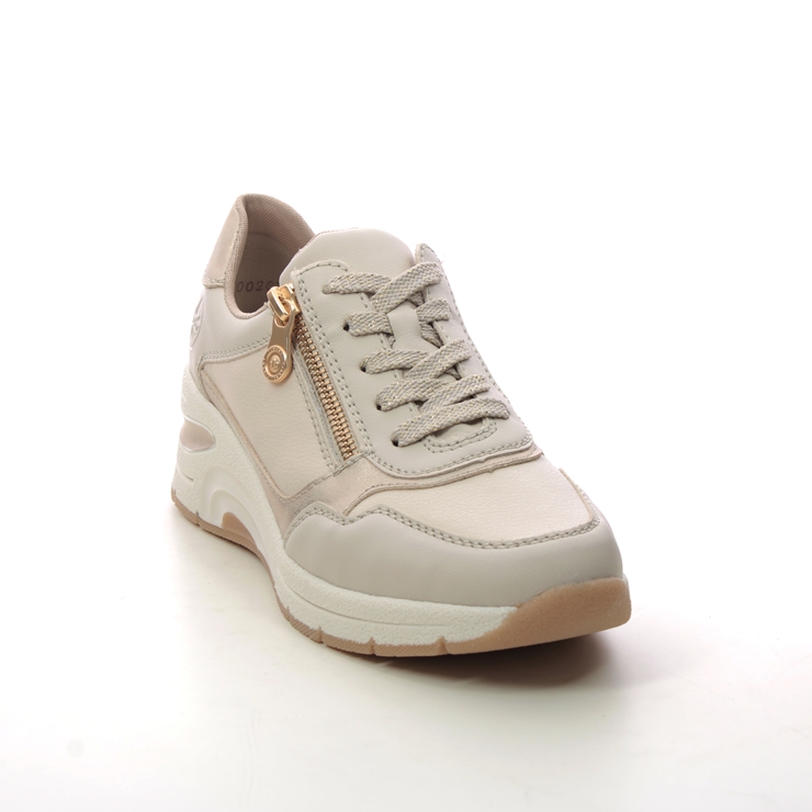 Rieker N9301-60 Beige Light Gold Womens trainers