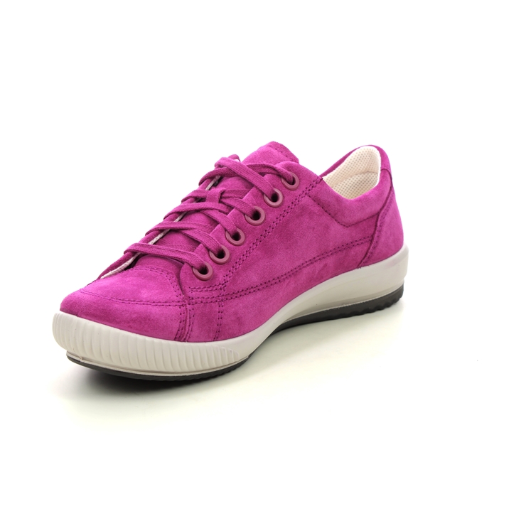 Legero Tanaro 5 Stitch Fuchsia Suede Womens lacing shoes 2000161-5670