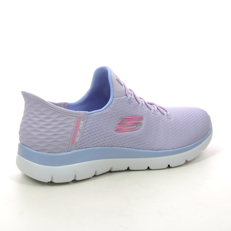 Skechers Slip Ins Summit Lav Lavender Womens Trainers 150123