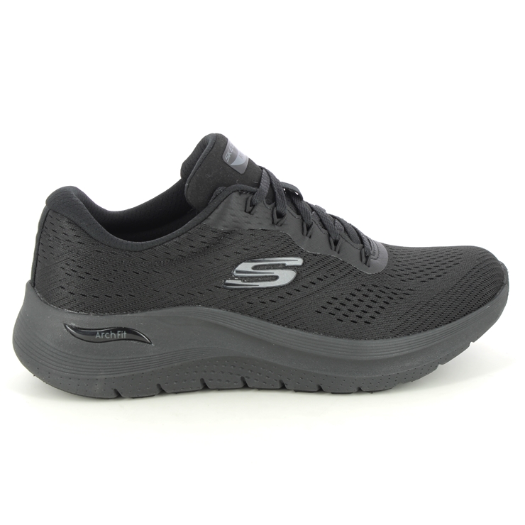 Skechers Arch Fit 2 Lace BBK Black Womens trainers 150051