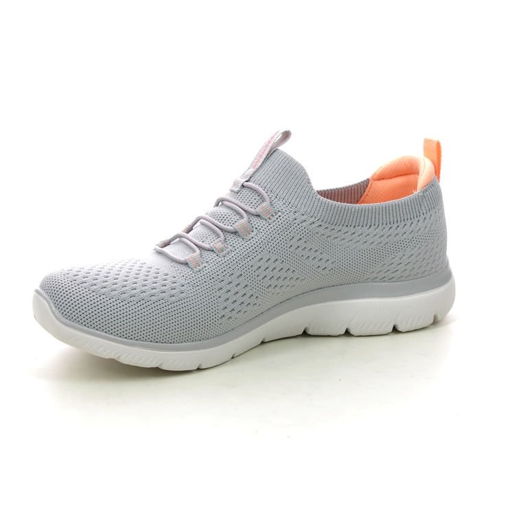 Skechers Summits Bungee GYMT Grey Womens trainers 150116