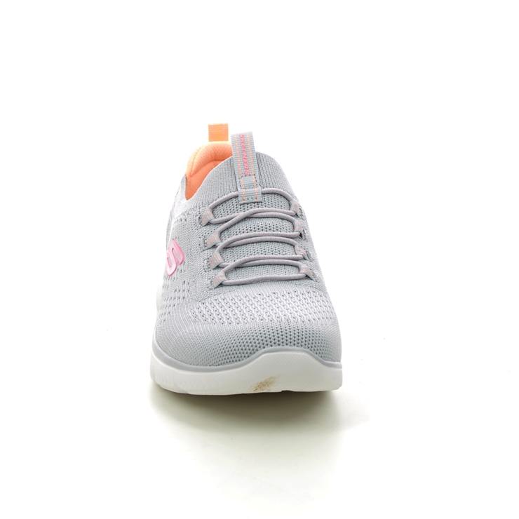 Skechers Summits Bungee GYMT Grey Womens trainers 150116