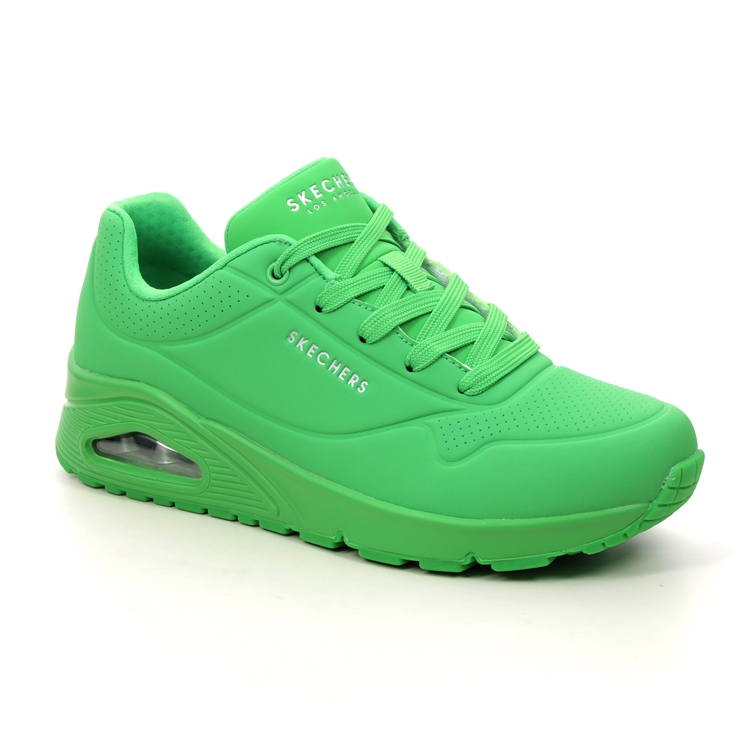 Skechers Uno Stand Air GRN Green Womens trainers 73690