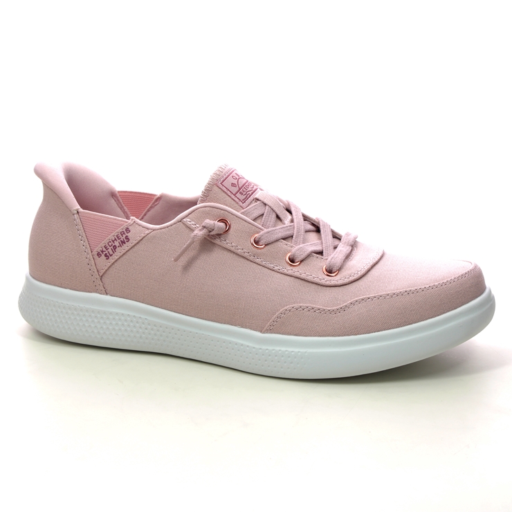 Skechers Bobs Slip Ins Blsh Blush Pink Womens Trainers 114815