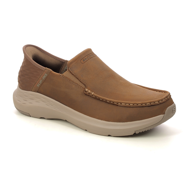 Skechers Slip Ins Parson DSRT Desert Leather Mens Skechers Slip Ins 204866