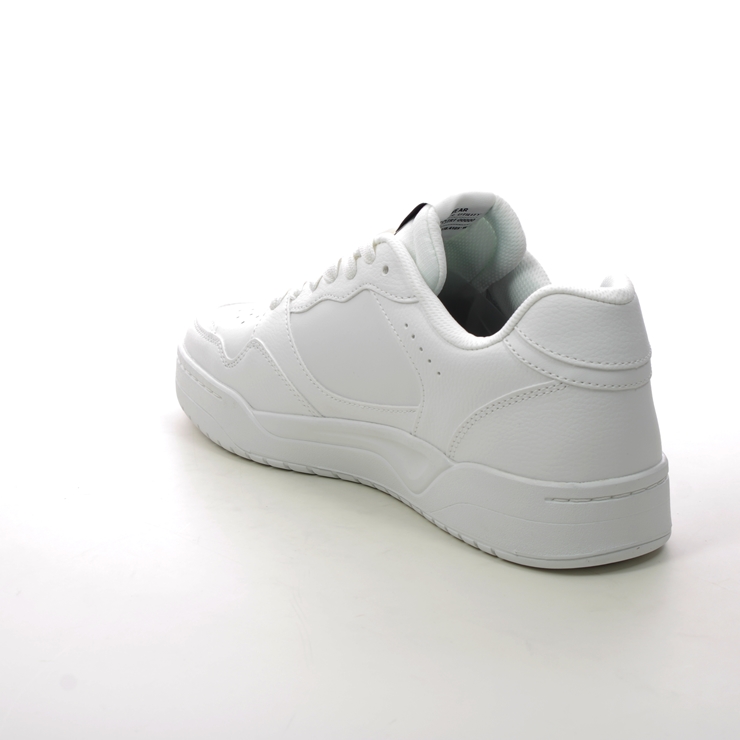 Skechers Koopa Court WHT White Mens trainers 183240